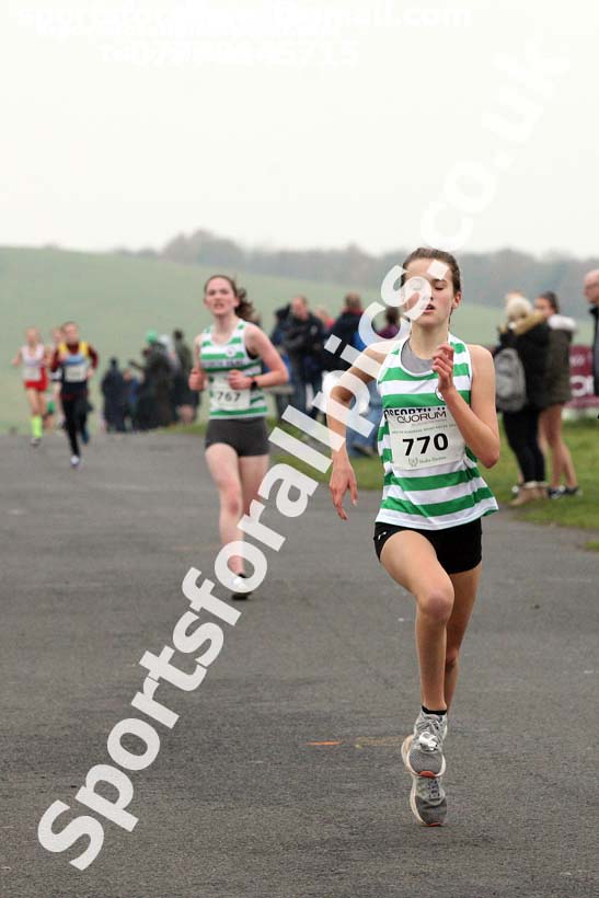 Boys and girls under-13s, Heaton Memorial 10k Road Race, Newcastle Town Moor. Photo:  David T. Hewitson/Sports for All Pics